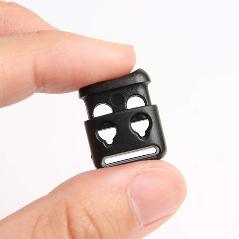 Wixine 20Pcs Shoe Lace Shoelace Buckle Rope Clamp Cord Lock Stopper Run Sports Clips - Image 4